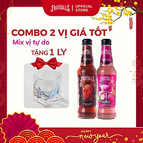 Combo 2 Cocktail Frutales TẶNG 1 LY (Mix vị tự do)