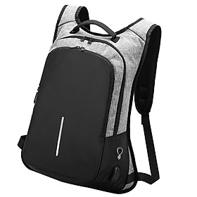 Anti Theft Laptop Backpack With USB Charging Port School Travel Bag for Outdoor Travel Camping