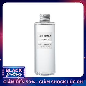 Nước Hoa Hồng Dưỡng Ẩm Cao Muji Light Toning Water 200ml (Hàng Nhập Khẩu Từ Nhật Bản)