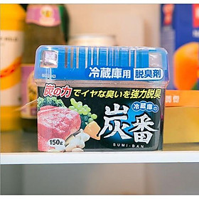 HỘP KHỬ MÙI TỦ LẠNH dùng được cho cả ngăn thịt cá và rau củ - Hàng Nhật