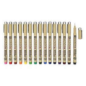 SAKURA --Bút Đi Nét Pigma  05 MÀU ĐỎ