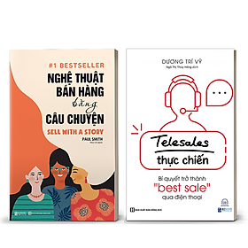 Bộ 2 cuốn sách bí mật bán hàng qua điện thoại bằng những câu chuyện