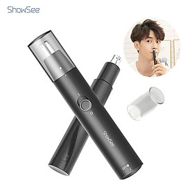 Máy tỉa lông mũi điện showsee c1-bk thiết kế cầm tay nhỏ gọn tiện dụng