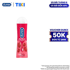 Gel bôi trơn Durex Play Strawberry 100ml