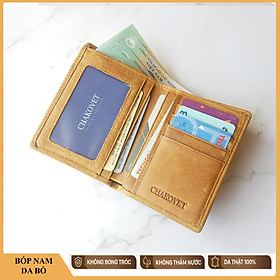 Bóp nam da bò thật Chakovet, Ví nam da bò...