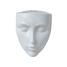 Face Flower Pot  Head Wall Planter for  Room  Shop