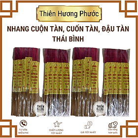Mua Nhang cuốn tàn Thái Bình 40cm hương bài (thẻ)