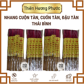 Nhang cuốn tàn Thái Bình 40cm hương bài (thẻ)