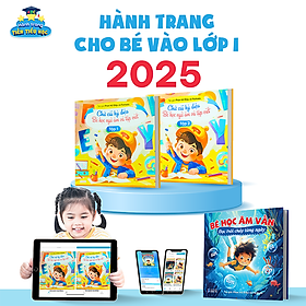Combo 3 sách Tiếng Việt Tiền Tiểu Học gồm sách Đánh Vần, Chữ Cái Kỳ Diệu có App bài giảng dành cho bé từ 3-6 tuổi