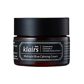 Kem dưỡng Dear, Klairs Midnight Blue Calming Cream 30ml