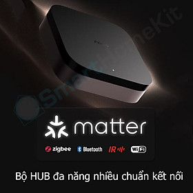 [Quốc Tế] Bộ trung tâm Aqara Hub M3 Zigbee & Matter, điều khiển hồng ngoại - Hàng Chính Hãng Bảo hành 1 Năm