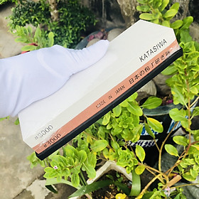 Mua Đá mài dao Nhật Katashiwa độ mịn 3000/8000 rất nhanh bén