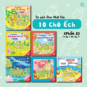 BỘ SÁCH TRANH EHON NHẬT BẢN “10 CHÚ ẾCH” - PHẦN 2 (Tập 7 – Tập 12)