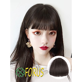 Mái ngố tóc thật 100% FREESHIP tóc giả mái ngố , mái tóc giả M01T