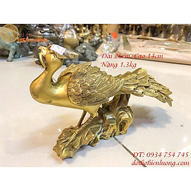 Mua Tượng Chim Khổng Tước Dài 26cm