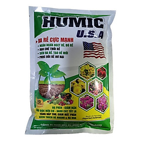 Phân hữu cơ HUMIC USA nguyên liệu nhập khẩu giúp phục hồi rễ và phát triển bộ rễ cho các loại cây trồng