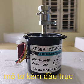 Mua Mô Tơ Giảm Tốc 220v - 20w - Chế Máy Nướng Thịt Mini