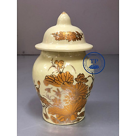 Mua BỘ ĐỒ THỜ BẰNG SỨ SEN VÀNG (SẢN PHẨM TÙY CHỌN) KH18148