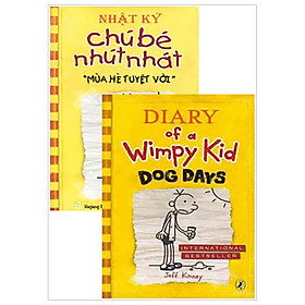 Combo Song Ngữ Diary Of A Wimpy Kid 4 - Mùa Hè Tuyệt Vời