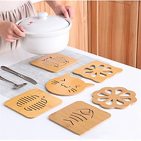 Mua Miếng lót chén bằng gỗ Đè Bẹp Em Đi