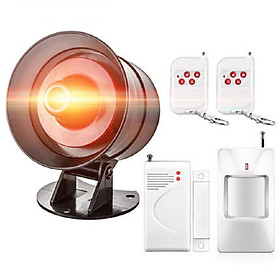 Mua Báo động chống trộm cảm biến hồng ngoại phát hiện chuyển động thông minh cao cấp  (Tặng đèn pin bóp tay mini-màu ngẫu nhiên)