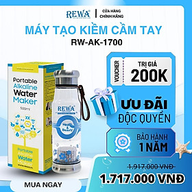 Mua Máy Tạo Nước Kiềm Cầm Tay Rewa RW-AK-1700 Hàng Chính Hãng