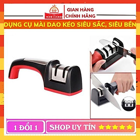 Mua MÀI DAO KÉO 3 RANH- DỤng Cụ Mài Dao Bằng Tay Sharpener Quin