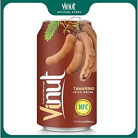 Nước Ép trái cây nguyên chất Vinut 330ml Mãng cầu, Me, Xoài, Thanh Long