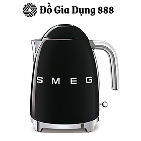 Ấm đun nước Smeg màu đen KLF03BLEU 535.43.670 - Hàng chính hãng