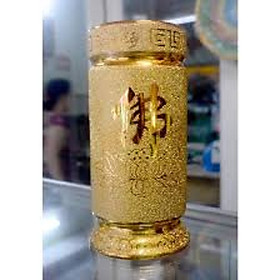 Mua ỐNG ĐỰNG NHANG KIM SA VÀNG LOẠI LỚN CAO 25 CM