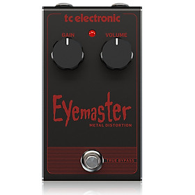 TC Electronic Eyemaster Metal Distortion Guitar Effects Pedal-Bàn đạp phối âm Guitar Bass-Hàng Chính Hãng
