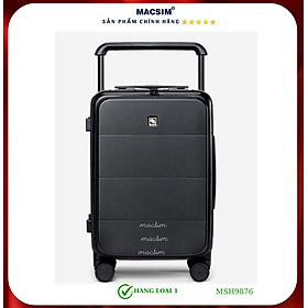 Vali cao cấp Macsim Hanke MSH9876 -size 20 inch - ĐEN