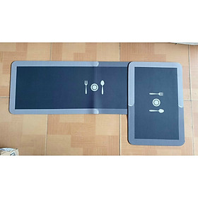Mua Bộ 2 Tấm Thảm Bếp Silicon Thấm Hút Nhanh  Chống Trơn Trượt  An Toàn Với Da   Kích Thước 40 x 60 x 120
