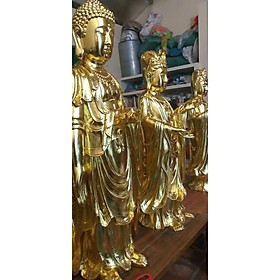 Combo 1000 lá vàng B ánh kim kèm phụ kiện dát đồ gỗ, kim loại, nhựa (BGH)