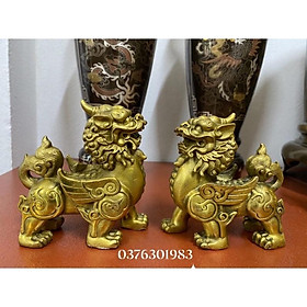 Mua Cặp tỳ hưu bằng đồng  thau  linh vật giúp may mắn thu hút tài lộc