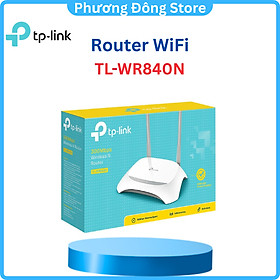 Mua TP-Link TL-WR840N - Router Wifi Chuẩn N Tốc Độ 300Mbps - Hàng Chính Hãng