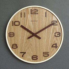 Đồng hồ treo tường gỗ cổ điển, Đồng hồ treo tường máy kim thiết kế theo yêu cầu