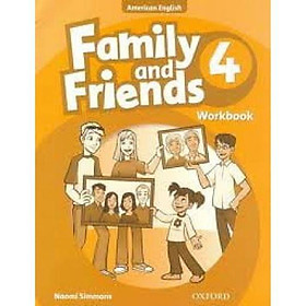 Ảnh bìa American Family & Friends: 4 Workbook