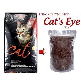 Thức Ăn Hạt Khô Cho Mèo Con Mèo Trưởng Thành Cat Eye Túi Chiết 1kg