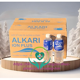 12 chai x 510ml- nước điện giải - bổ sung ion , khoáng và vitamin - alkari ion plus