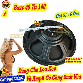 Mua LOA BASS 40 COI 38 TỪ 140  LOA 4 TẤC JB – GÁI 01 CHIẾC BASS 40 TỪ 140 JB CH