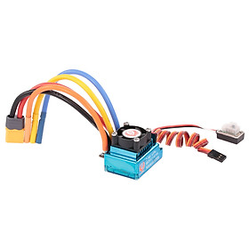 Bộ Điều Khiển Tốc Độ Điện Không Chổi Than Cảm Biến Với Đầu Nối Bec Xt60 (120A) - Xanh Lục