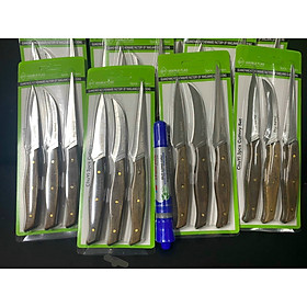 Mua Bộ 3 Dao ghép cành cao cấp dạng gấp và thẳng lưỡi dày 2mm  ghép cành  gọt vết cắt thân cây