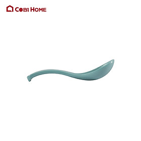 muỗng cơm bằng melamine màu xanh ngọc