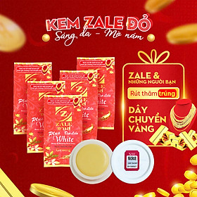 KEM DƯỠNG TRẮNG DA ZALE ĐỎ NHÂN SÂM - 03 HỦ TẶNG 01 HỦ