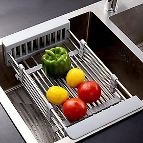 Mua Giá rút gọn gác bồn rửa bát inox