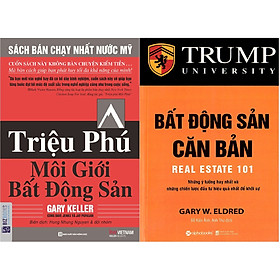 Combo 2 Cuốn Sách Khởi Nghiệp Từ Bất Động Sản Bán Chạy Nhất Nước Mỹ - Những Ý Tưởng Hay Nhất Và Những Chiến Lược Đầu Tư Hiệu Quả Nhất Để Khởi Sự ( Triệu Phú Môi Giới Bất Động Sản + Bất Động Sản Căn Bản ) tặng kèm bookmark Sáng Tạo