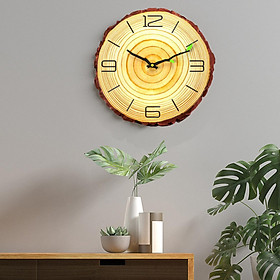 12inch Non-ticking Silent Wall Clock Quiet Quartz Clock Battery Operated for Home Office
