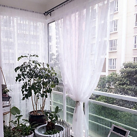 Mua Rèm ren trắng cổ điển Marytexco trang trí cửa sổ  ban công phòng khách  rèm homestay họa tiết ren hoa sang trọng  xinh xắn