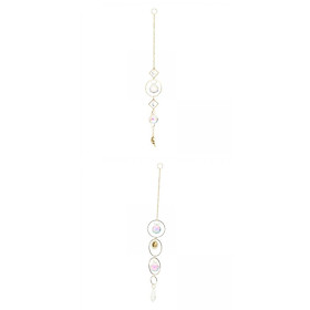 Crystals Hanging Beads Chain Pendant for Wedding /